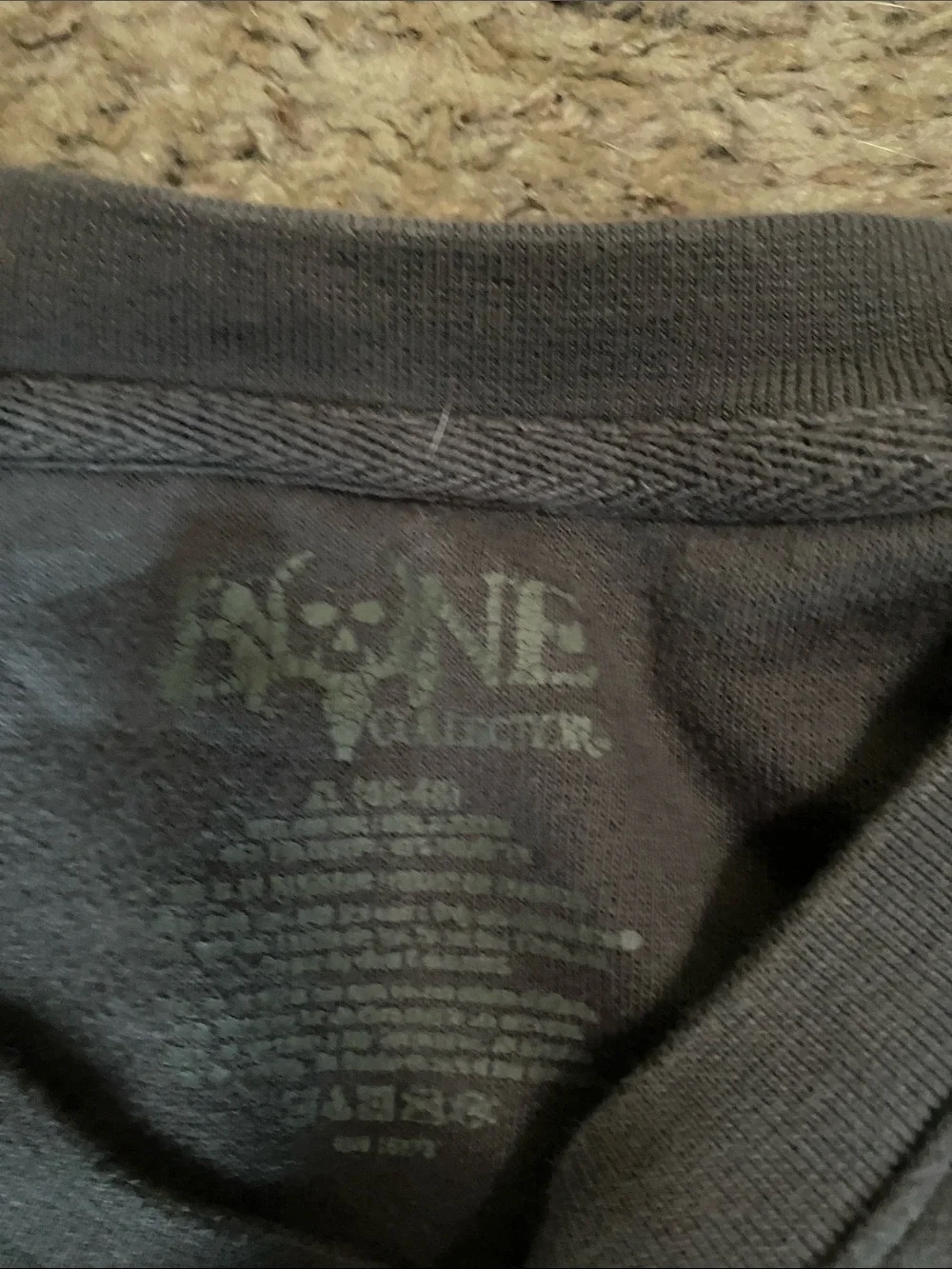 Bone Collector Men's Crewneck Sweatshirt — Charcoal